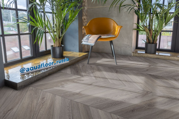 Виниловый ламинат AQUAFLOOR Parquet Chevron Glue AF2553PGCh