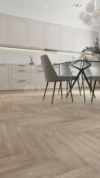 Напольная каменно-полимерная плитка серии ALPINE FLOOR PARQUET LIGHT SPC ламинат ДУБ ВАНИЛЬ СЕЛЕКТ ЕСО 13-3