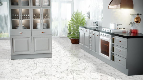 Ламинат FALQUON BLUE LINE STONE Carrara Marmor D2921