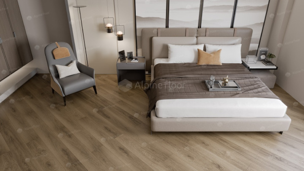 Кварц-виниловая напольная плитка серии ALPINE FLOOR GRAND SEQUOIA LVT LVT ламинат Вайпуа ECO 11-1902