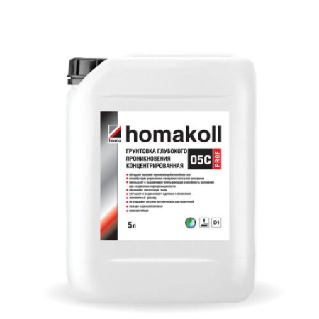 Грунтовка Homakoll 05    морозостойкая 5л