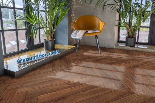 Виниловый ламинат AQUAFLOOR Коллекция Parquet Click Дизайн AF6024PQN (720*120*7 мм)