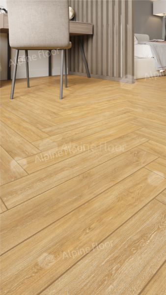 Ламинат Alpine Floor коллекции HERRINGBONE 12 PRO Ламинат Дуб Тулуза LF106-04