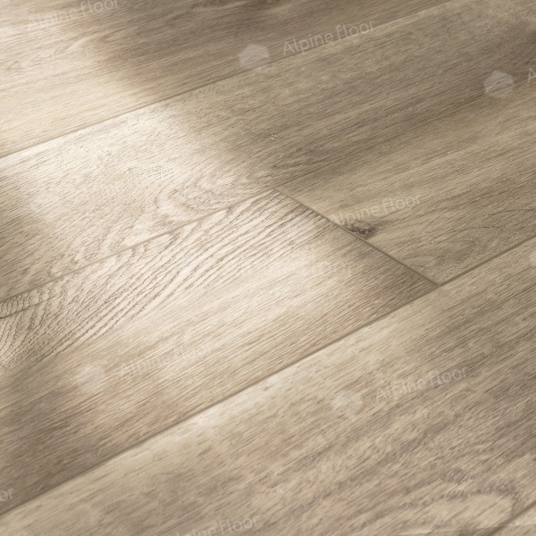 Напольная каменно-полимерная плитка серии ALPINE FLOOR PARQUET LIGHT SPC ламинат ДУБ НАТУРАЛЬНЫЙ ОТБЕЛЕННЫЙ ЕСО 13-5