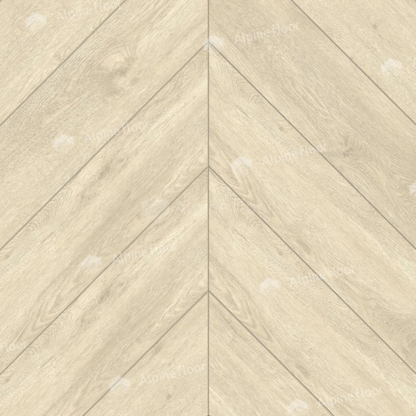 Кварц-виниловая напольная плитка серии ALPINE FLOOR CHEVRON ALPINE LVT Сонома Chevron