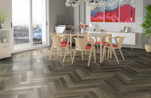 Кварцевый ламинат Fargo Parquet Дуб Кальвадос 33-62W921 4/0.5мм