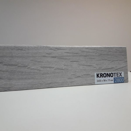 Плинтус МДФ KRONOTEX (Кронотекс) KTEX1 D2800 Дуб столичный светлый